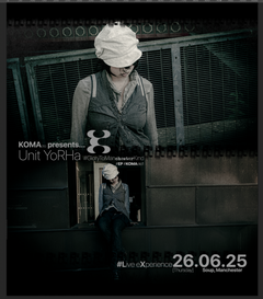 Event poster for KOMAoto: Glory To Manchester Kind #LiveEXperience 🇬🇧