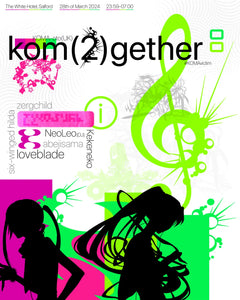Event poster for KOMAoto(🇬🇧): kom(2)gether