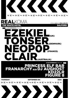 Event poster for KOMAoto(🇬🇧) x REAL LIVE: REALKOMA
